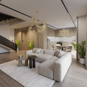 Lawendowe Osiedle domy w zabudowie szeregowej Myśliwska Rzeszów