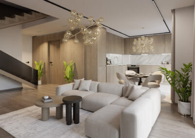 Lawendowe Osiedle domy w zabudowie szeregowej Myśliwska Rzeszów