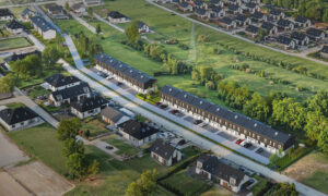 Lawendowe Osiedle domy w zabudowie szeregowej Myśliwska Rzeszów